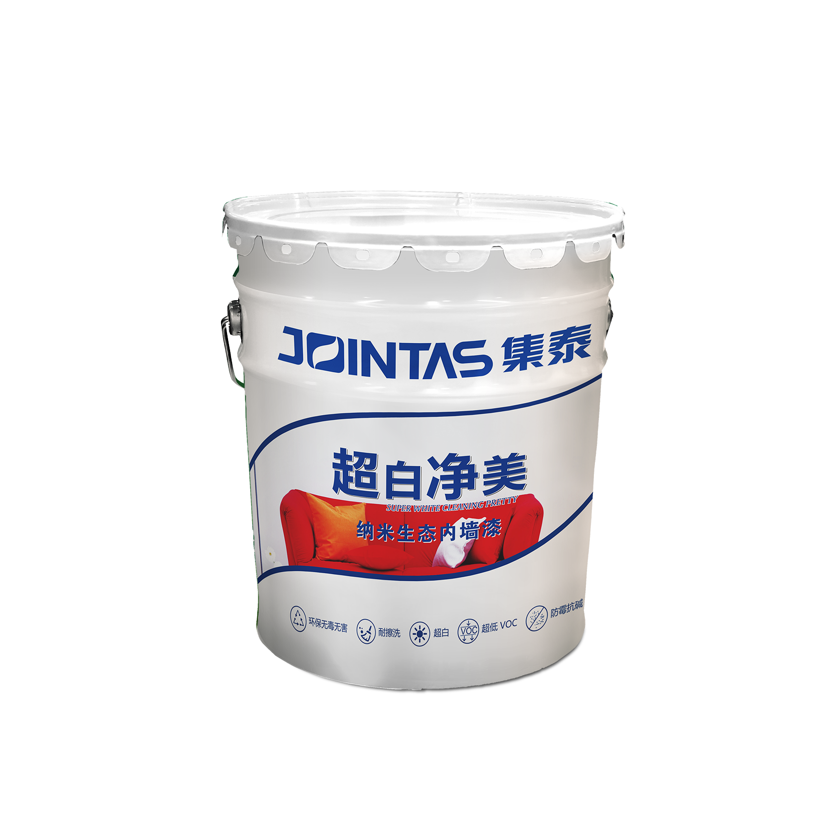 超白淨美納米生(sheng)态牆面漆JZ-205